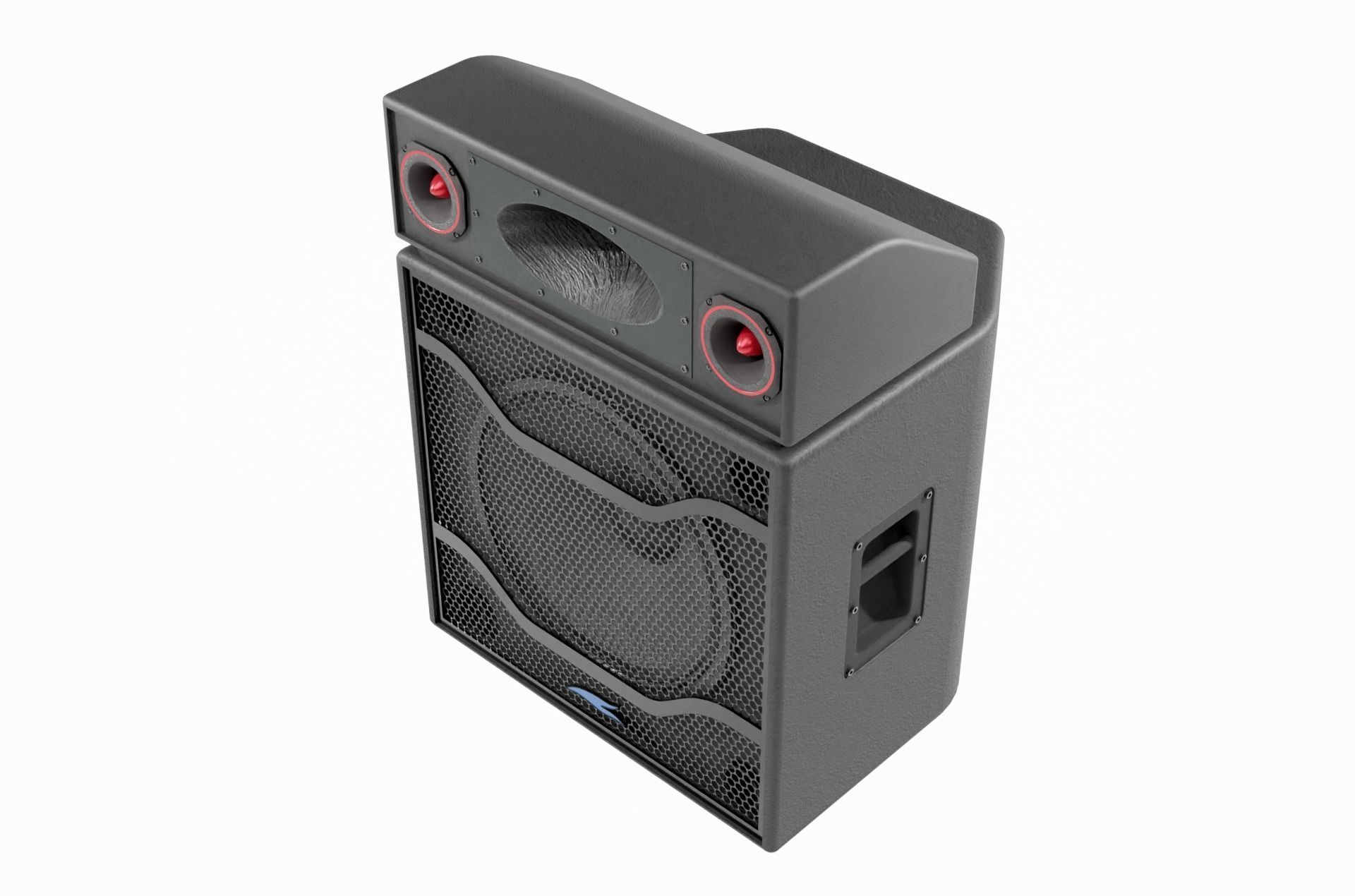 Speaker Sound 01 - Blender 3d 3D model_8