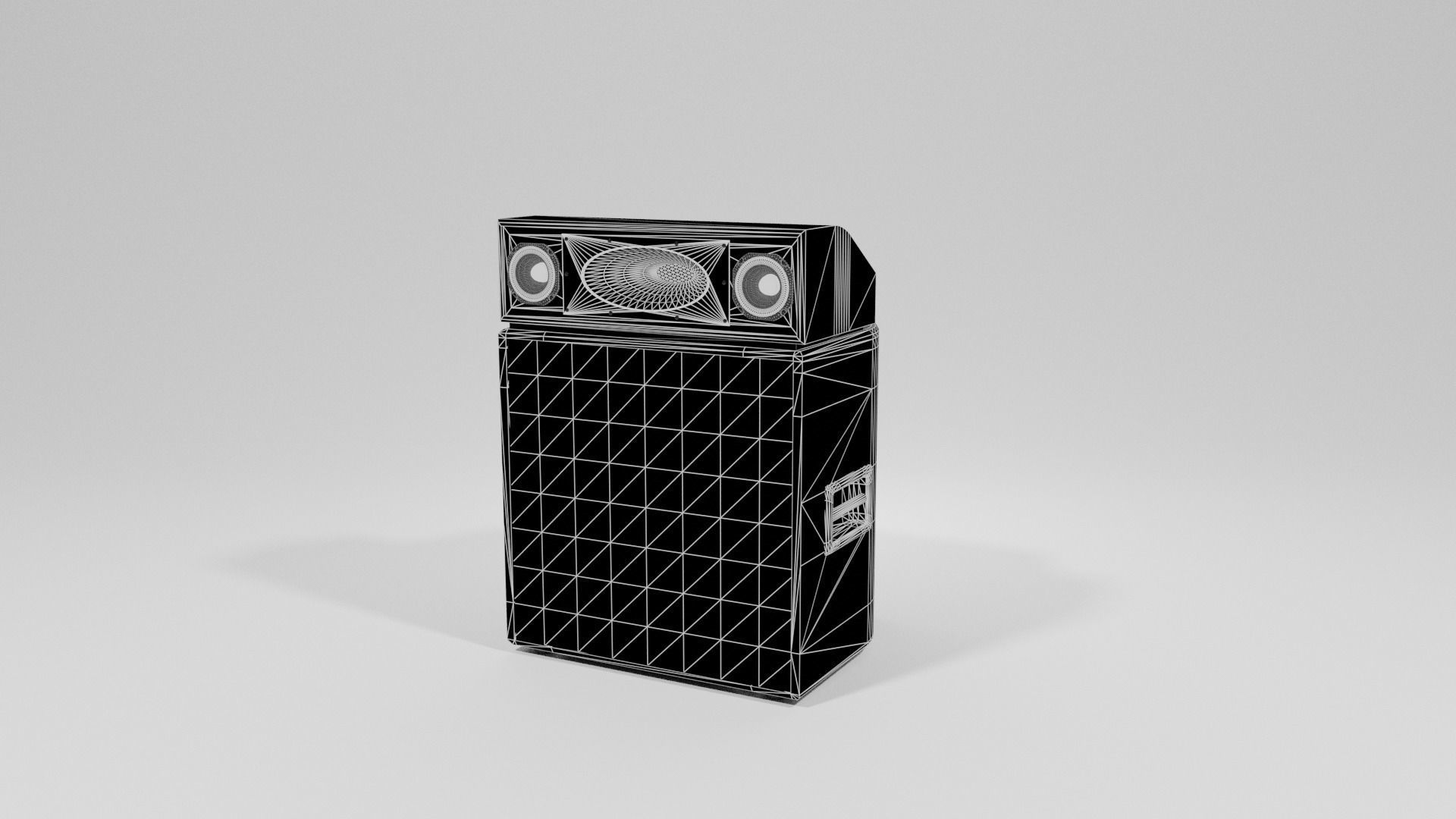 Speaker Sound 01 - Blender 3d 3D model_15