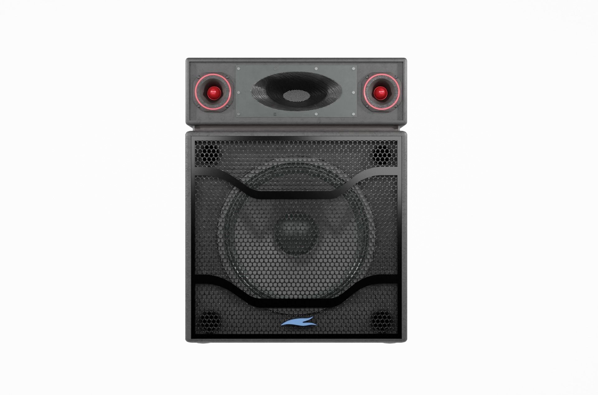 Speaker Sound 01 - Blender 3d 3D model_6