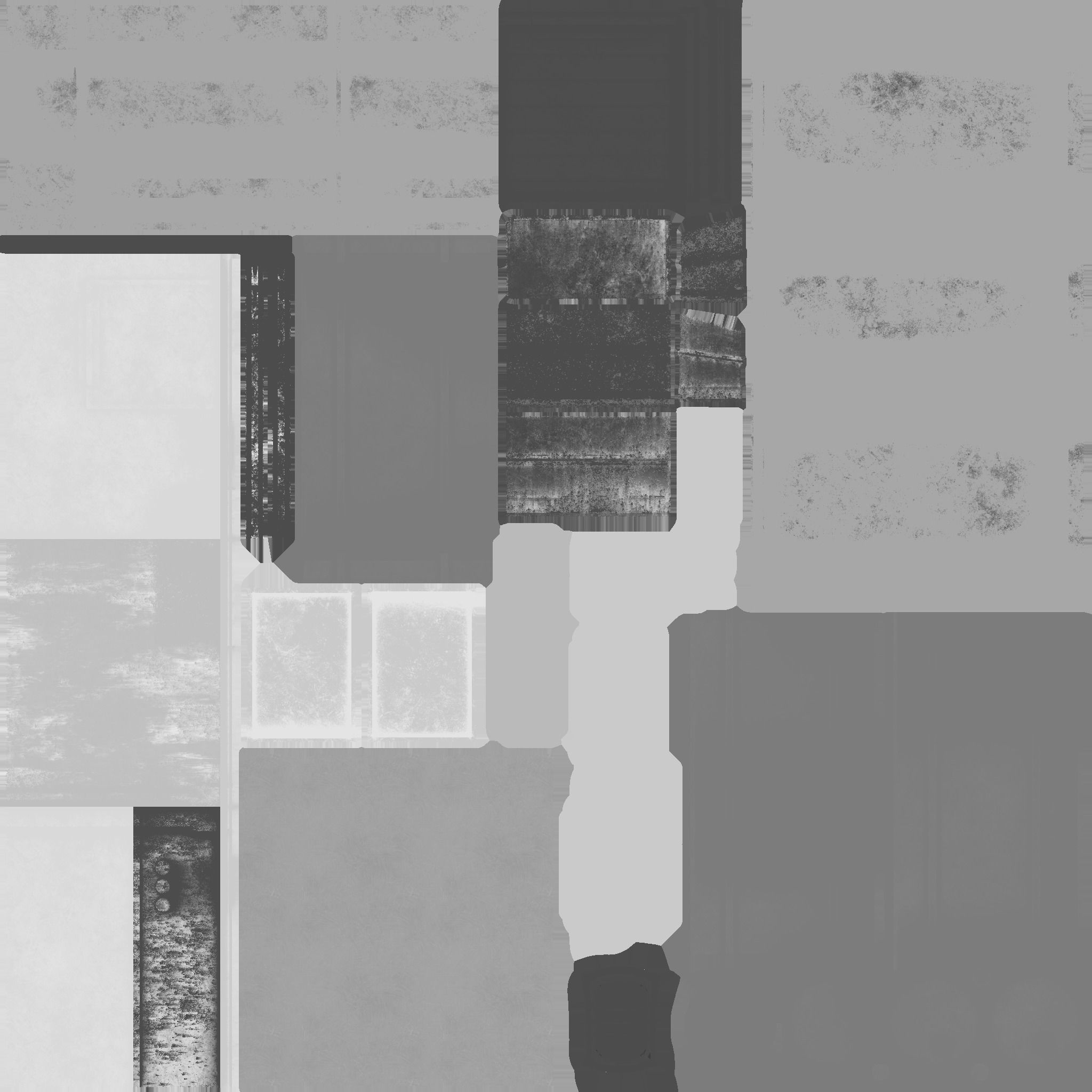 Back Alley Backdrop - Neon Cyberpunk Scenery - Full Perm Low-poly 3D model_17