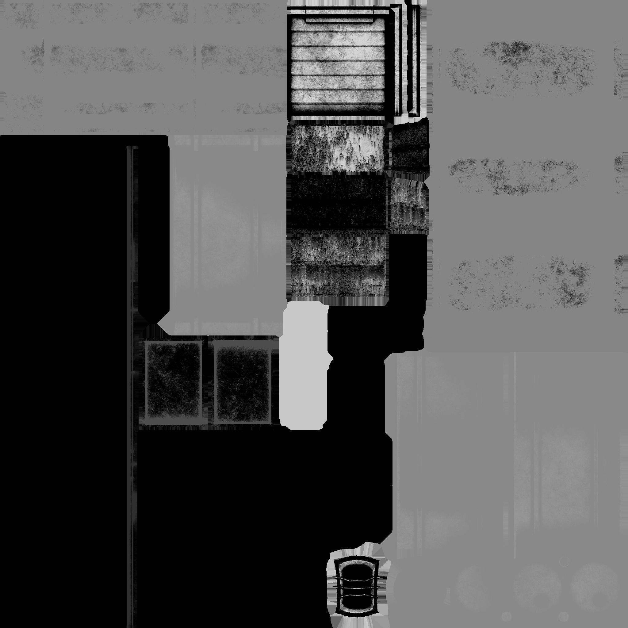 Back Alley Backdrop - Neon Cyberpunk Scenery - Full Perm Low-poly 3D model_22