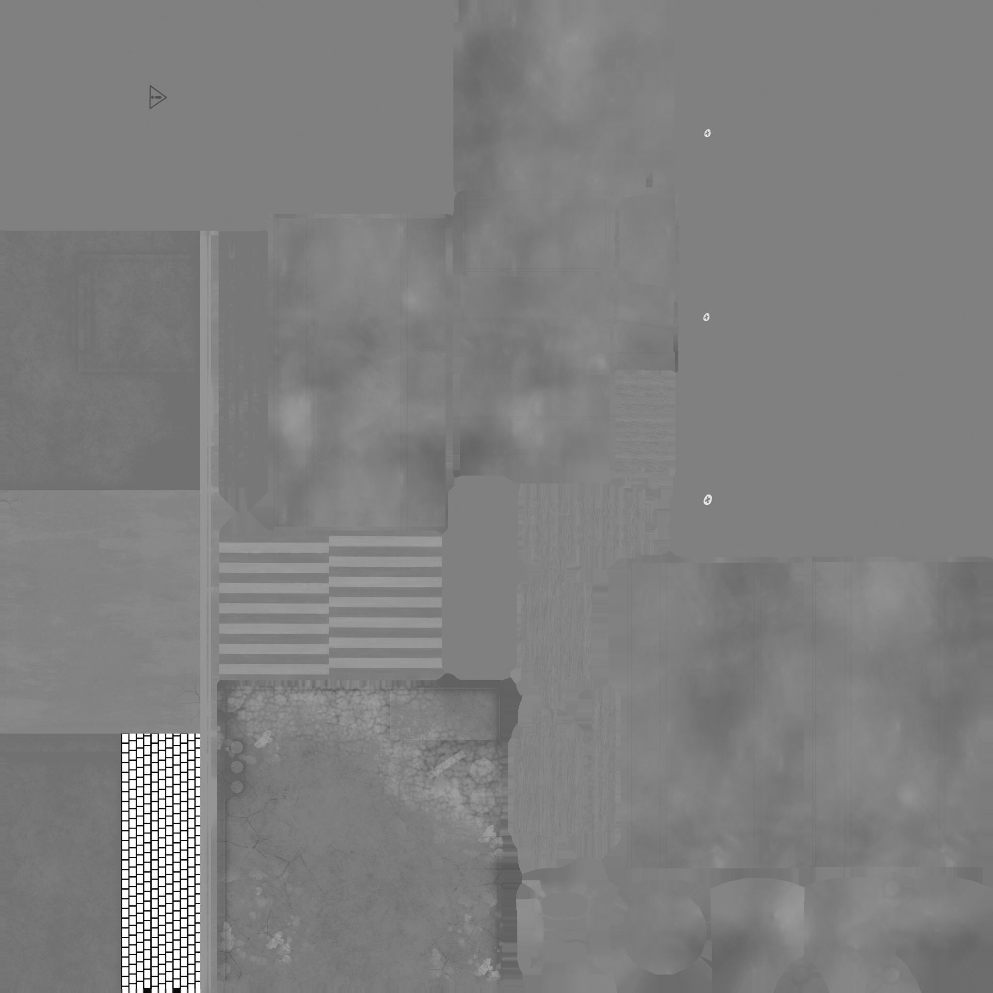 Back Alley Backdrop - Neon Cyberpunk Scenery - Full Perm Low-poly 3D model_21