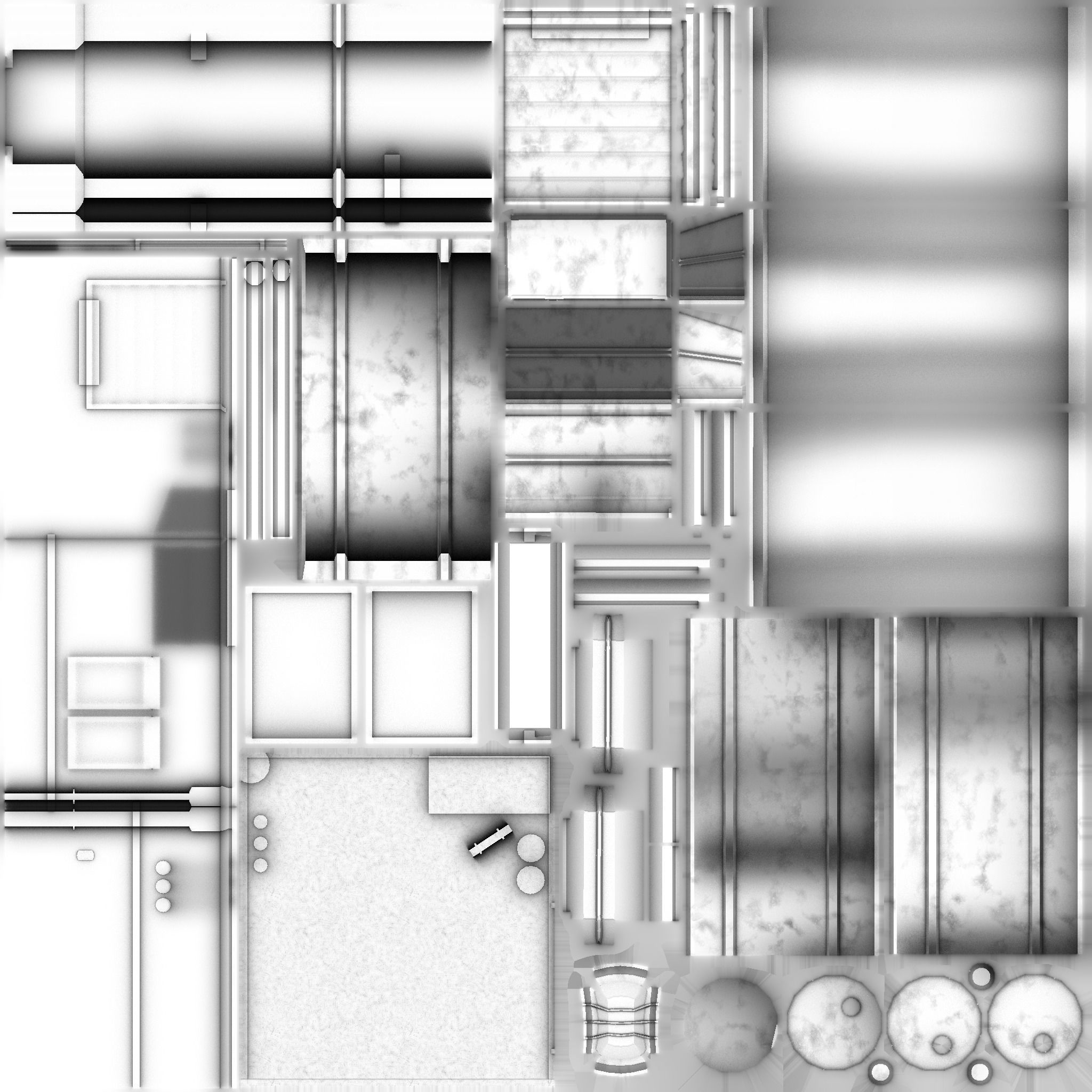 Back Alley Backdrop - Neon Cyberpunk Scenery - Full Perm Low-poly 3D model_18