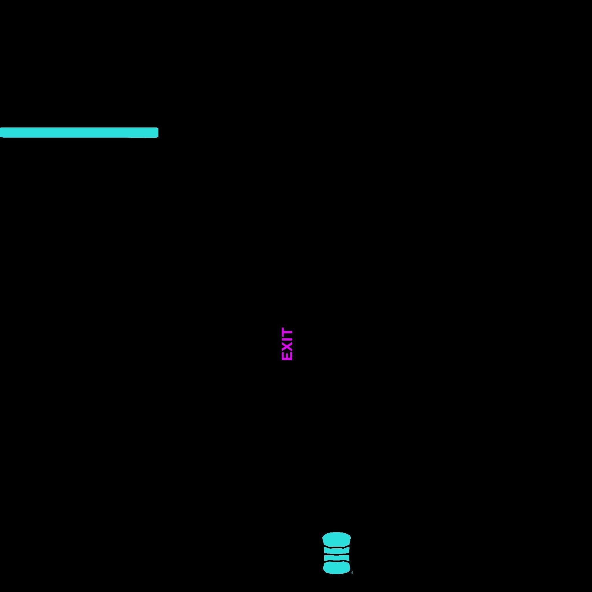 Back Alley Backdrop - Neon Cyberpunk Scenery - Full Perm Low-poly 3D model_20