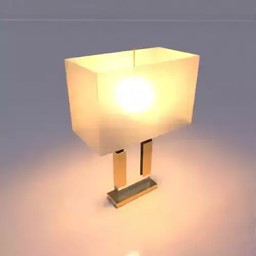 Glass Desk Lamp 