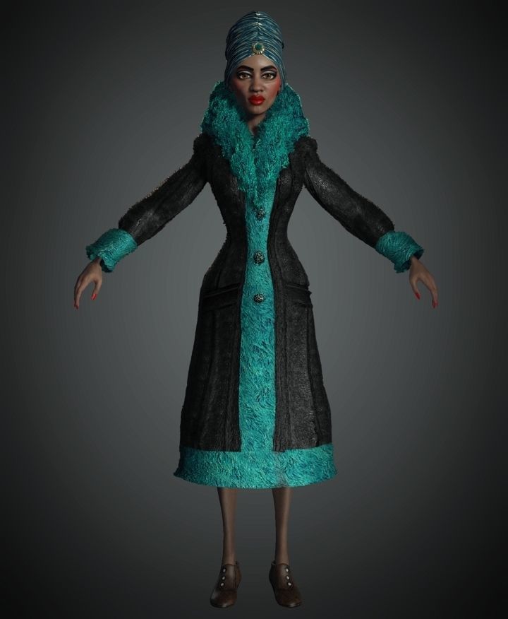 WWII  The Star 1 3D model_4