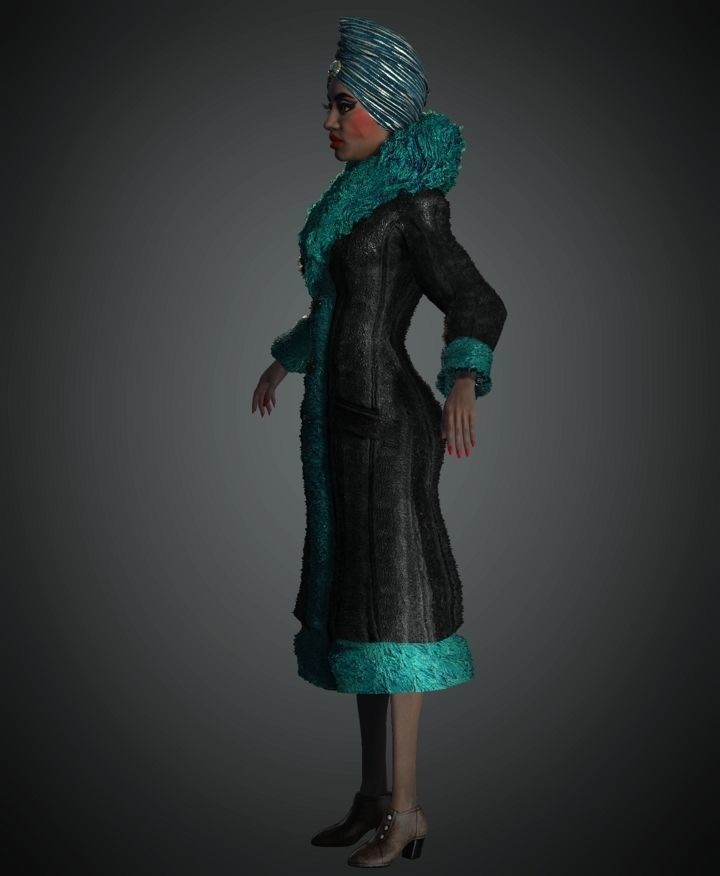 WWII  The Star 1 3D model_5