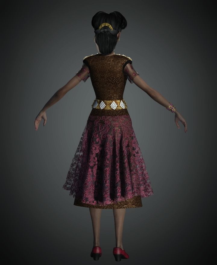 WWII Star2 3D model_6