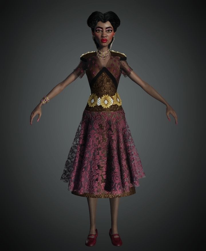 WWII Star2 3D model_4