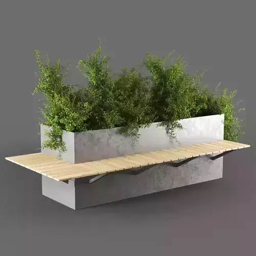 bench1009 planter