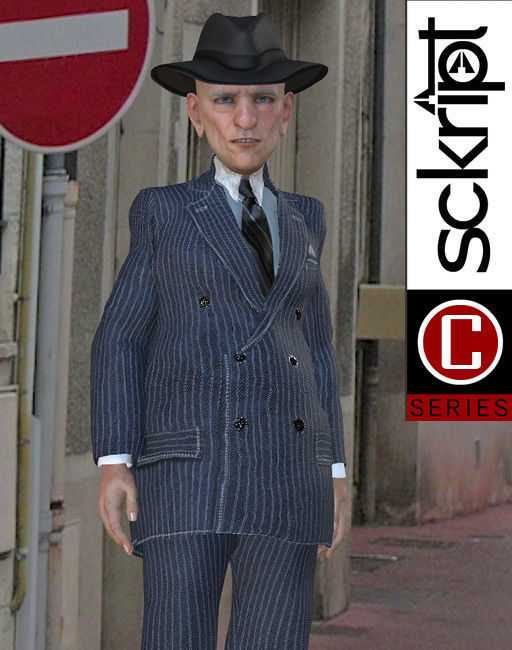 WWII The Mayor 3D model_3