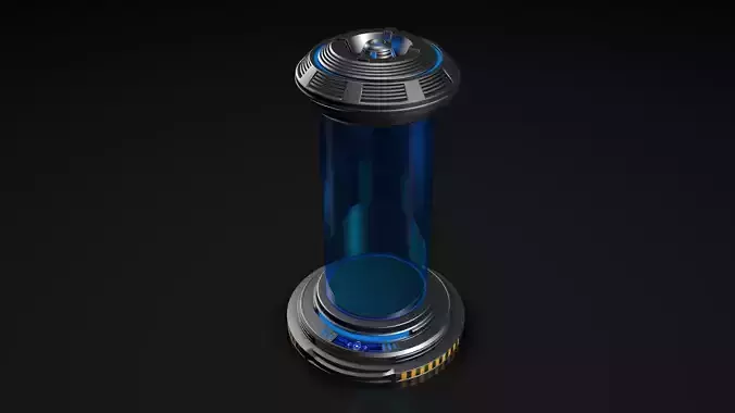 Sci Fi Liquid Container