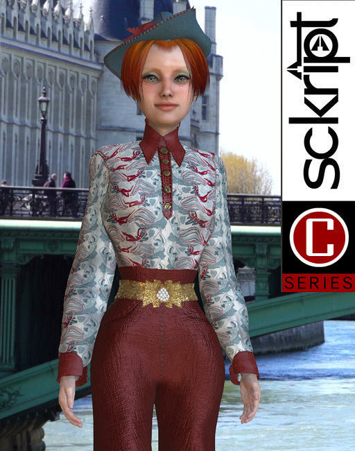 WWII The Reporter 3D model_3