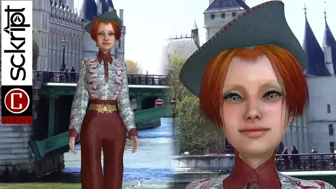 WWII The Reporter 3D model