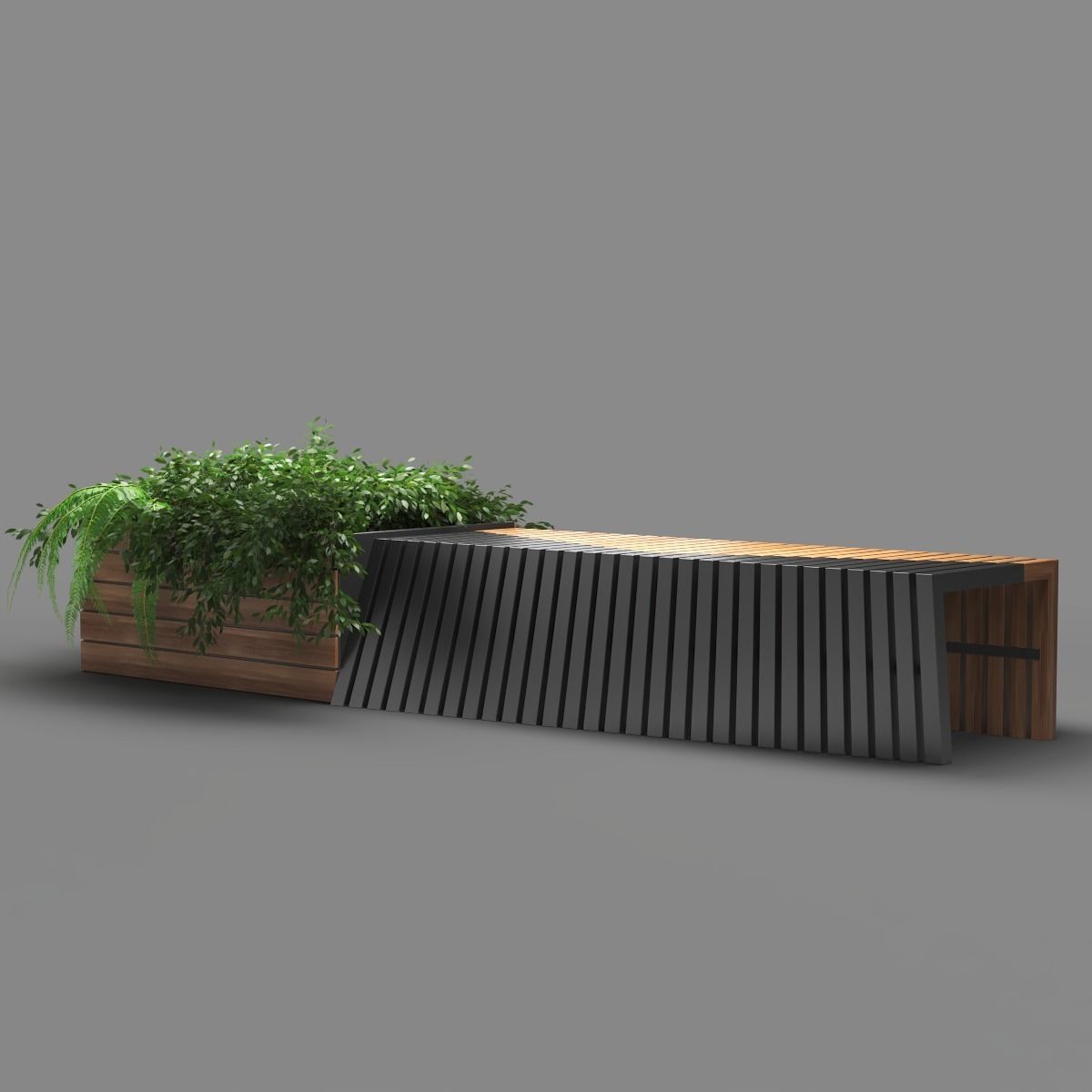 bench1151 -3-5 3D model_5
