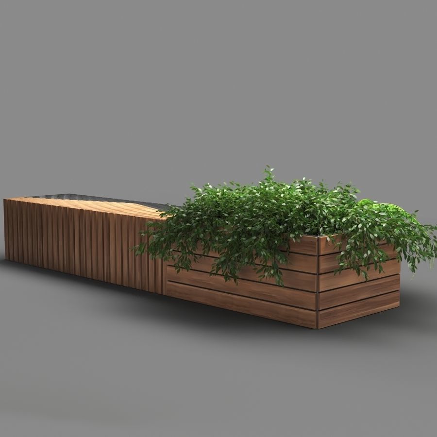 bench1151 -3-5 3D model_2
