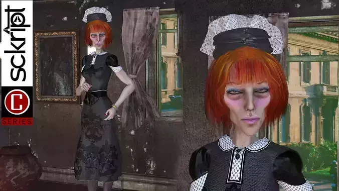 WWII The Widow 3D model