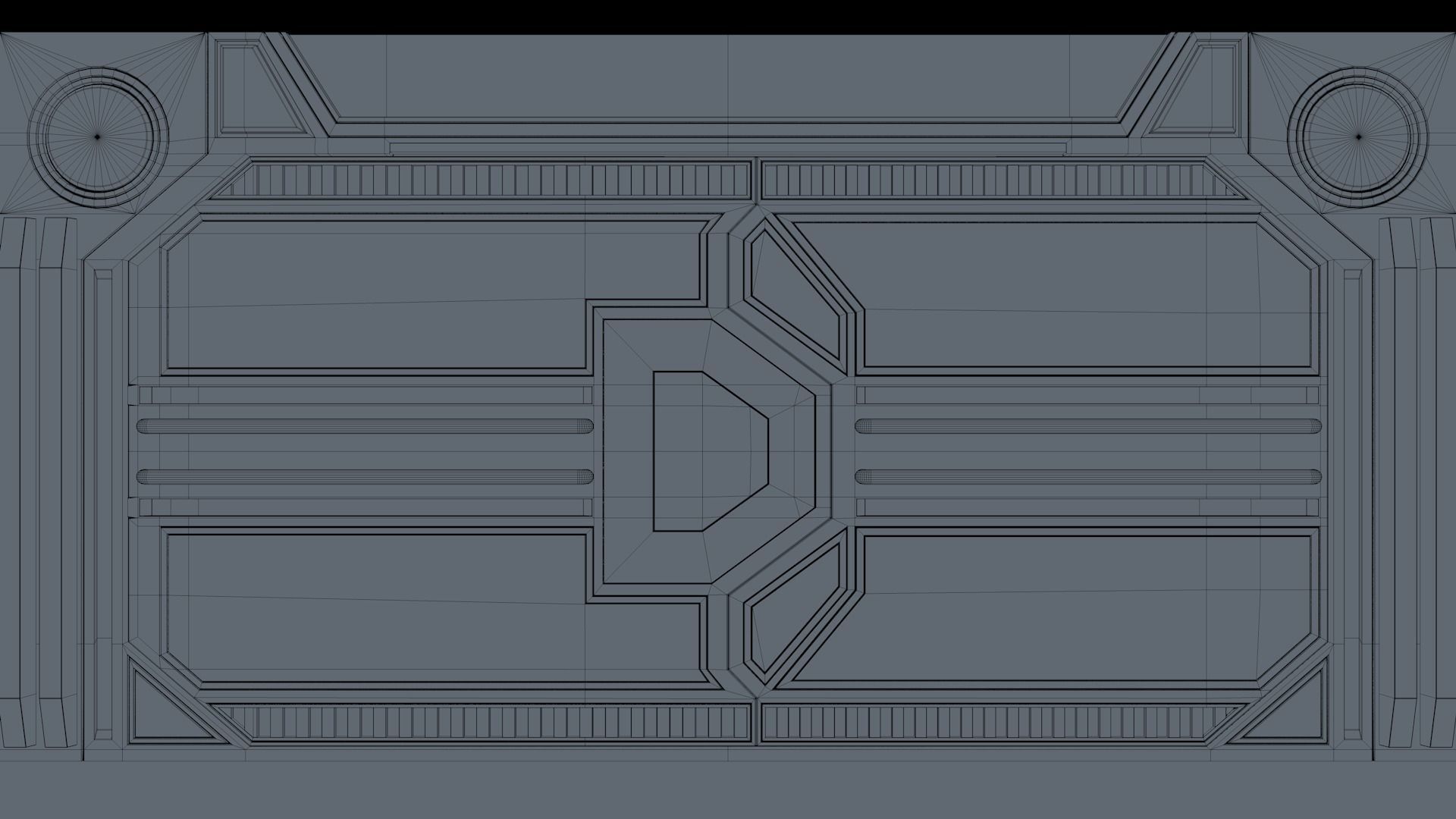 Sci Fi Door 3D model_13