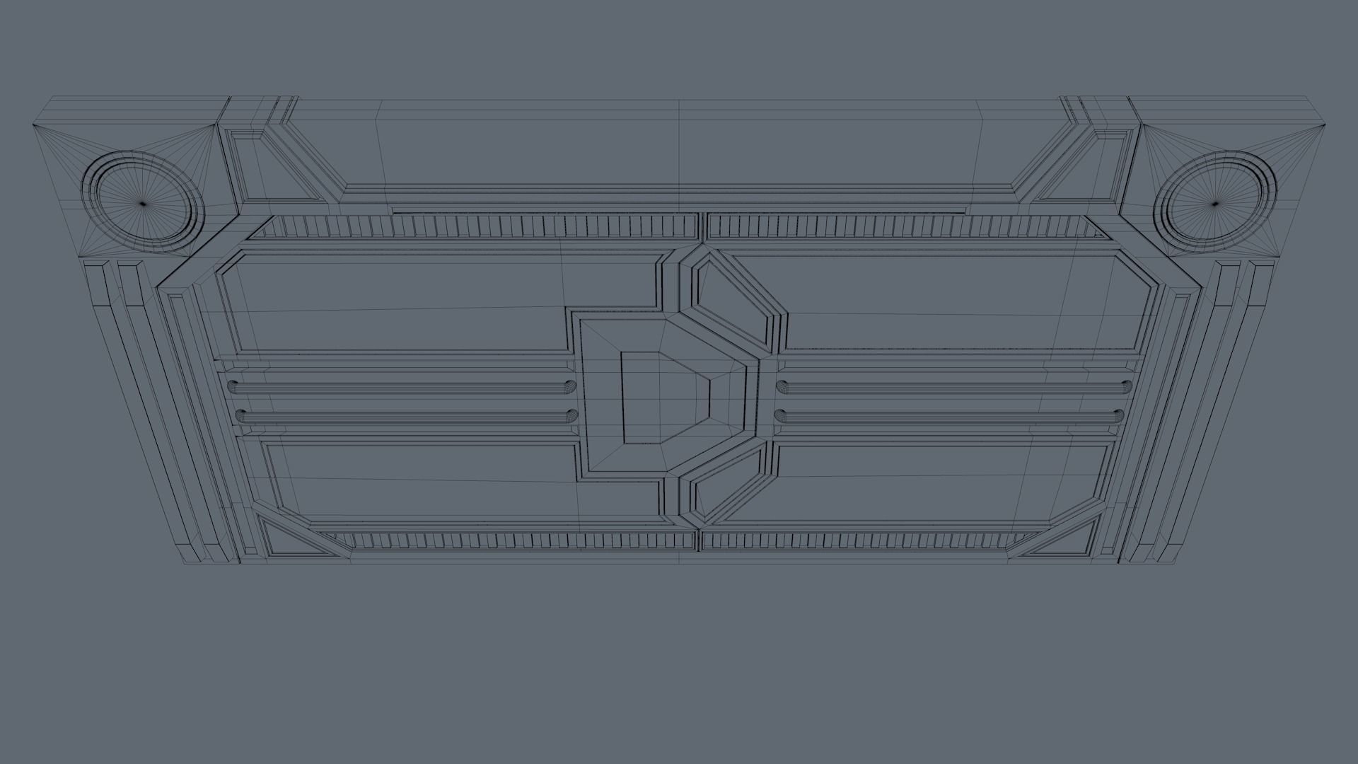 Sci Fi Door 3D model_11