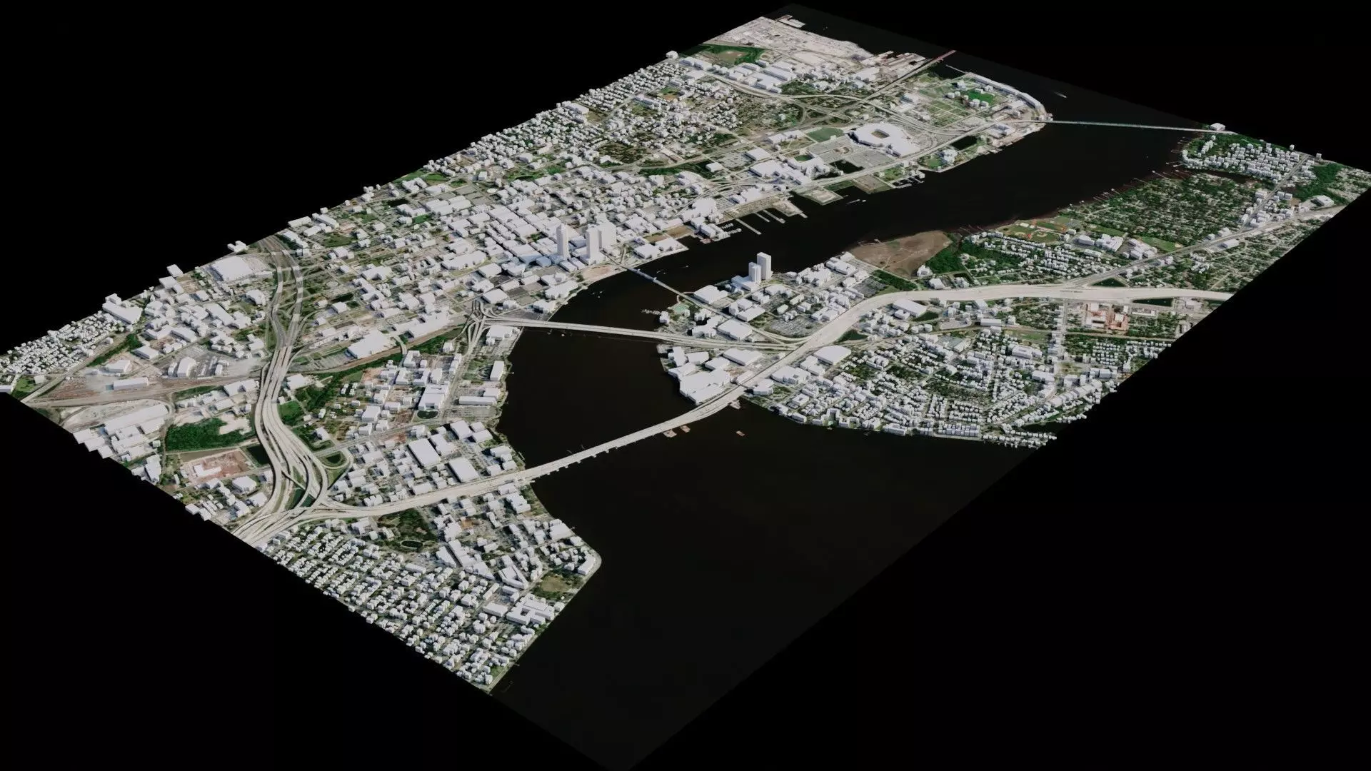 Jacksonville - USA 3D model_0