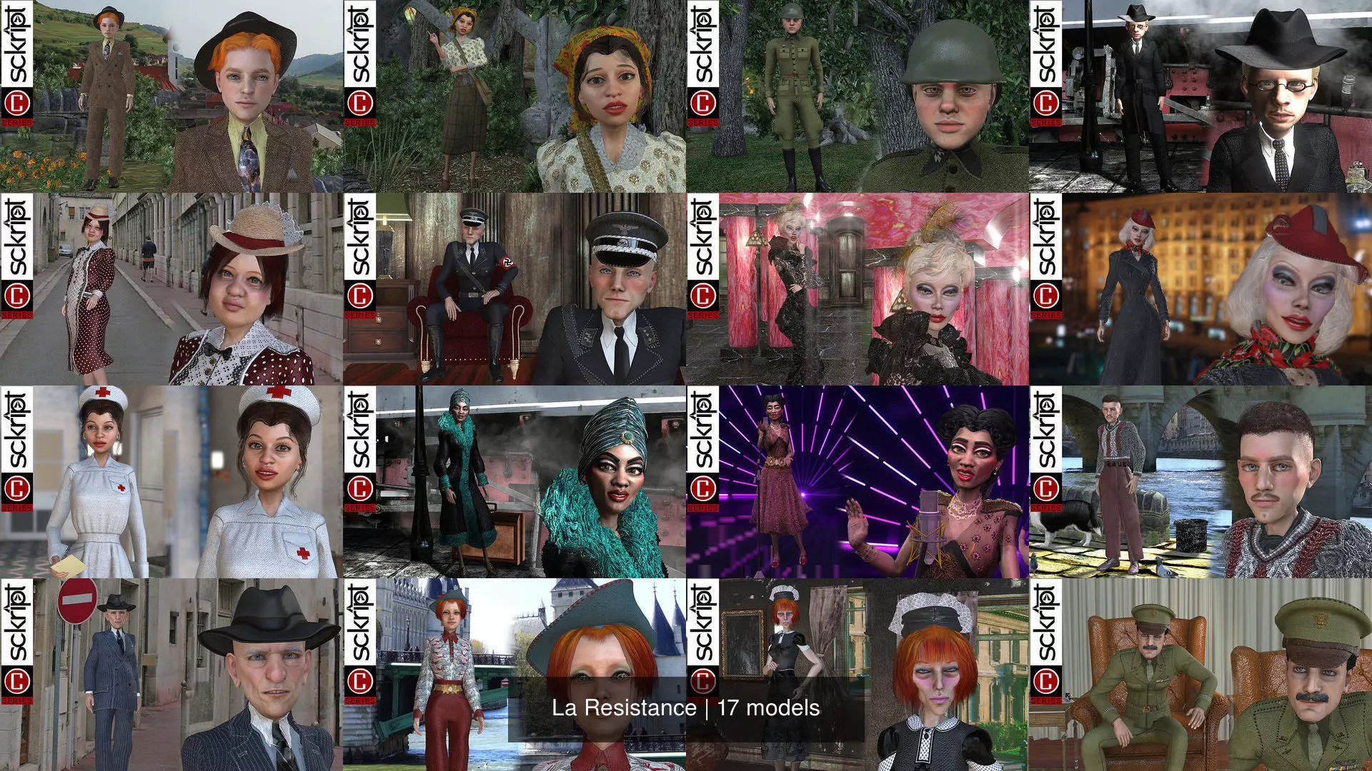 La Resistance 3D Model Collection_20