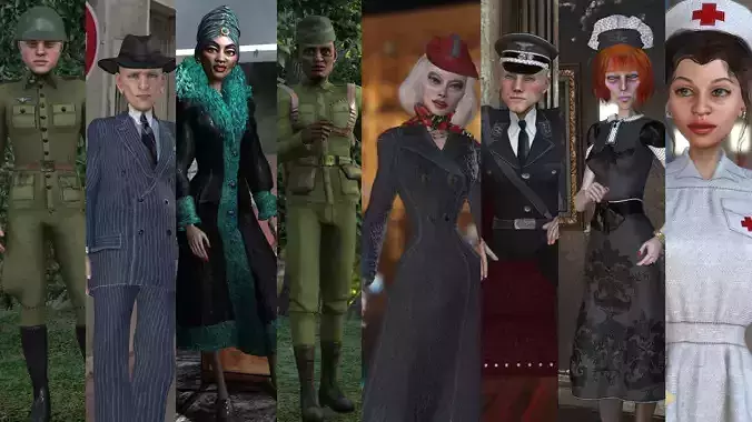 La Resistance 3D Model Collection