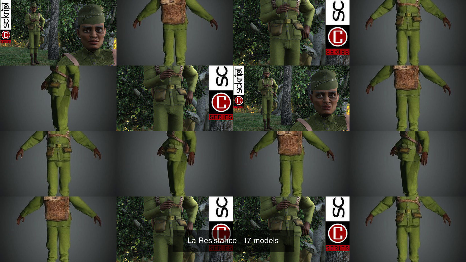 La Resistance 3D Model Collection_21