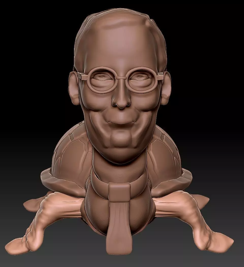 Turtle Mitch McConnel 3D print model