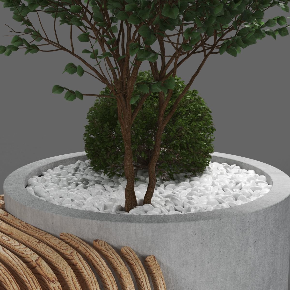 bench737 v2 3D model_4