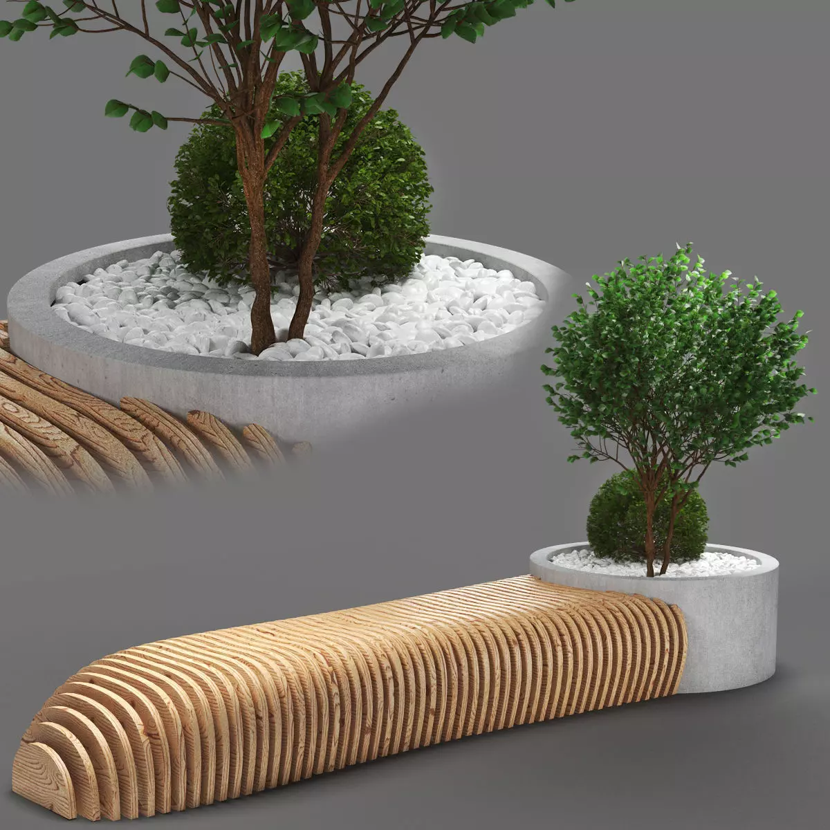 bench737 v2 3D model_0