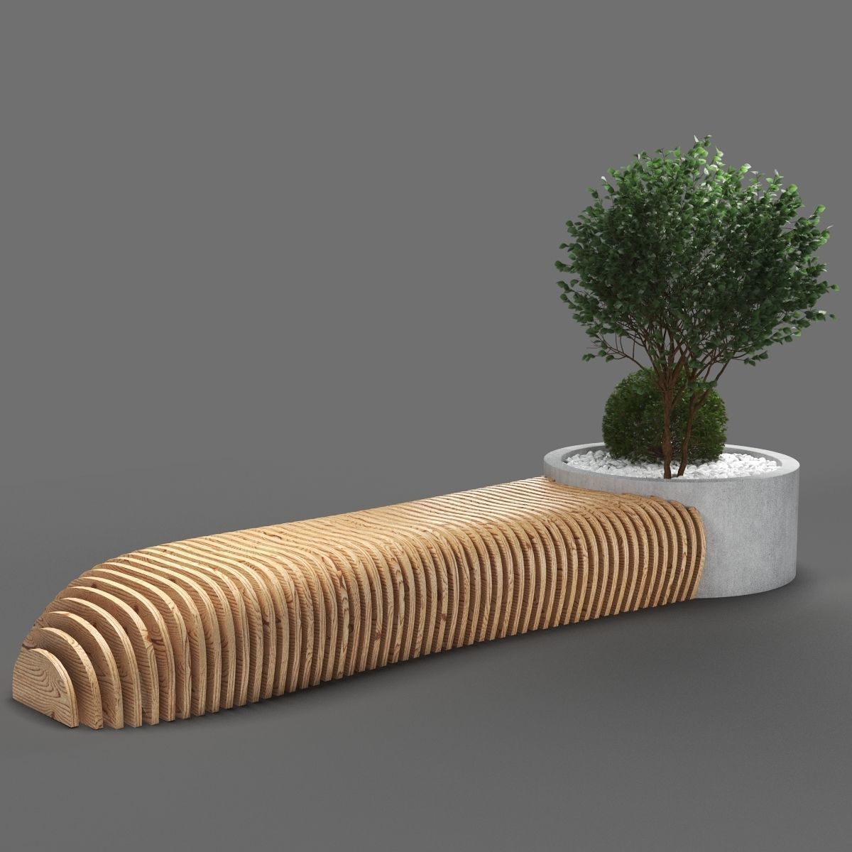 bench737 v2 3D model_1