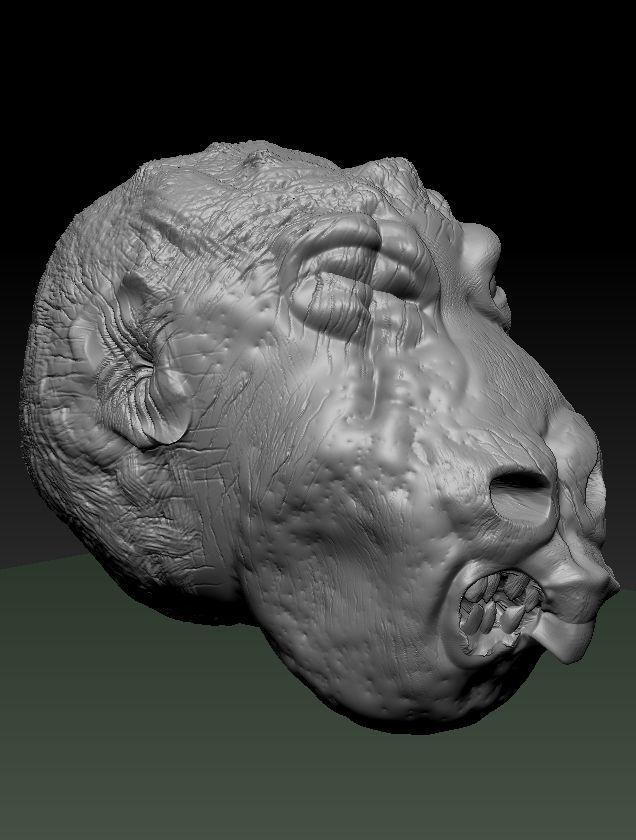 Hear no evil see no evil speak no evil 3D print model_3