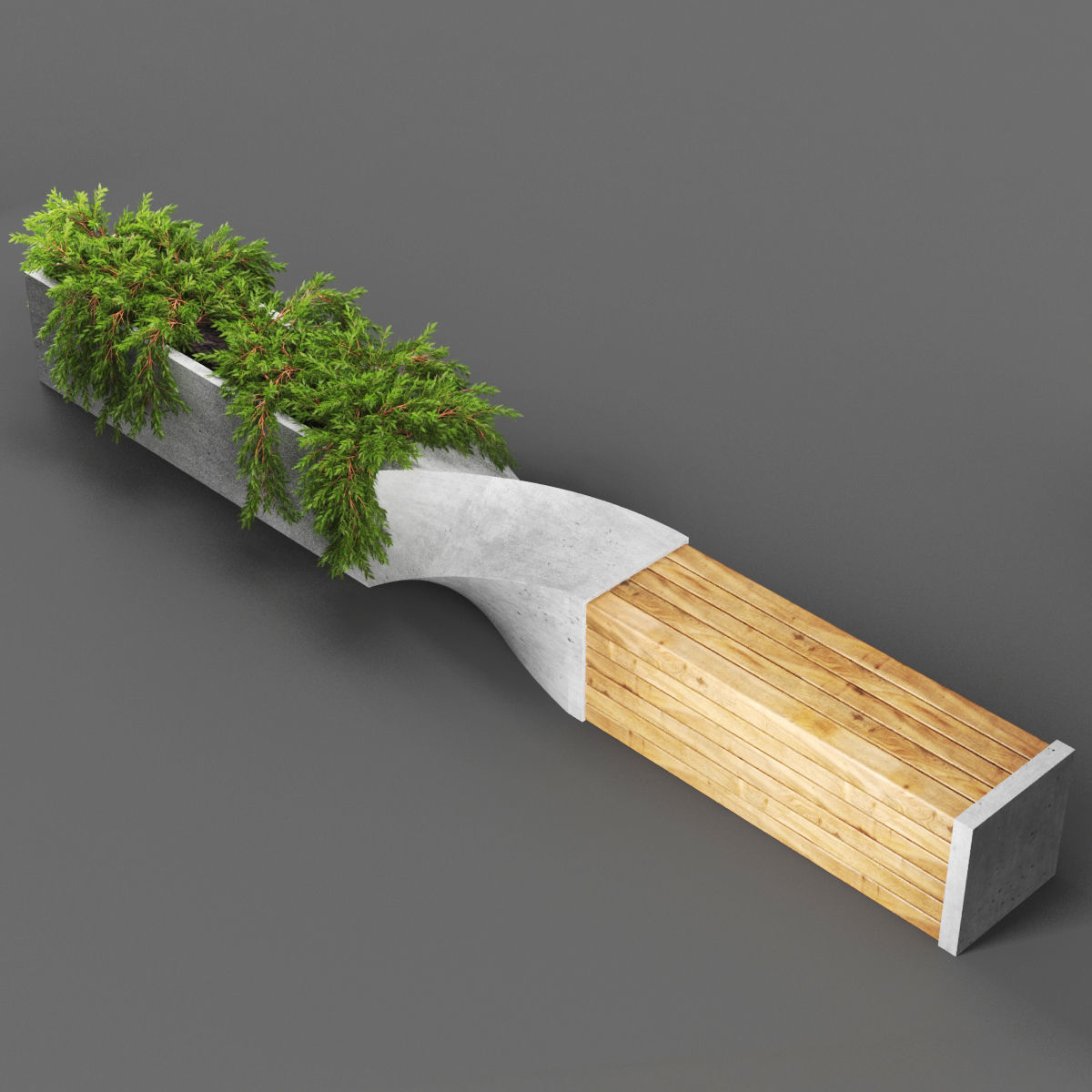 bench854 v2 3D model_1