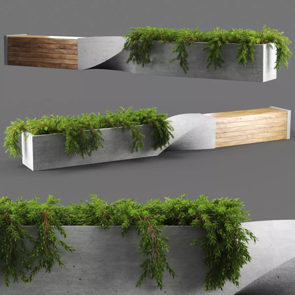 bench854 v2 3D model_0