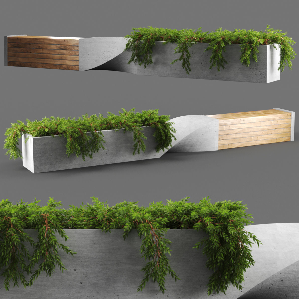 bench854 v2 3D model_3