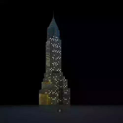 Tall Lightenin Skyscraper