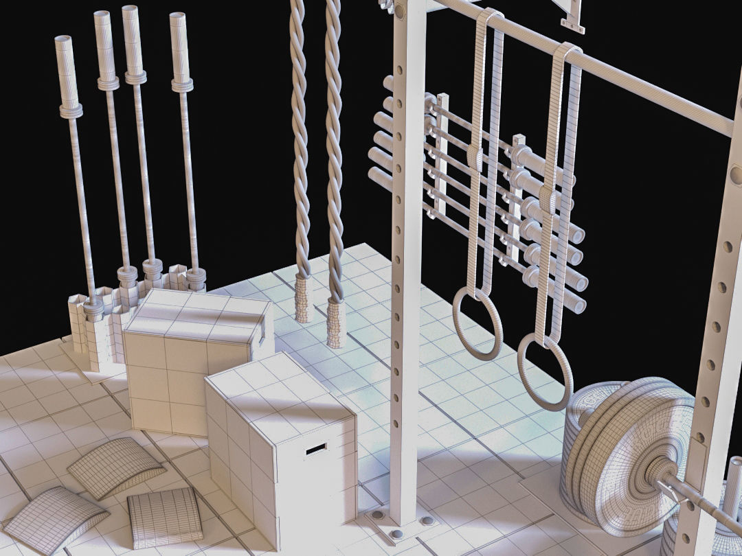 Crossfit Pack 3D model_19