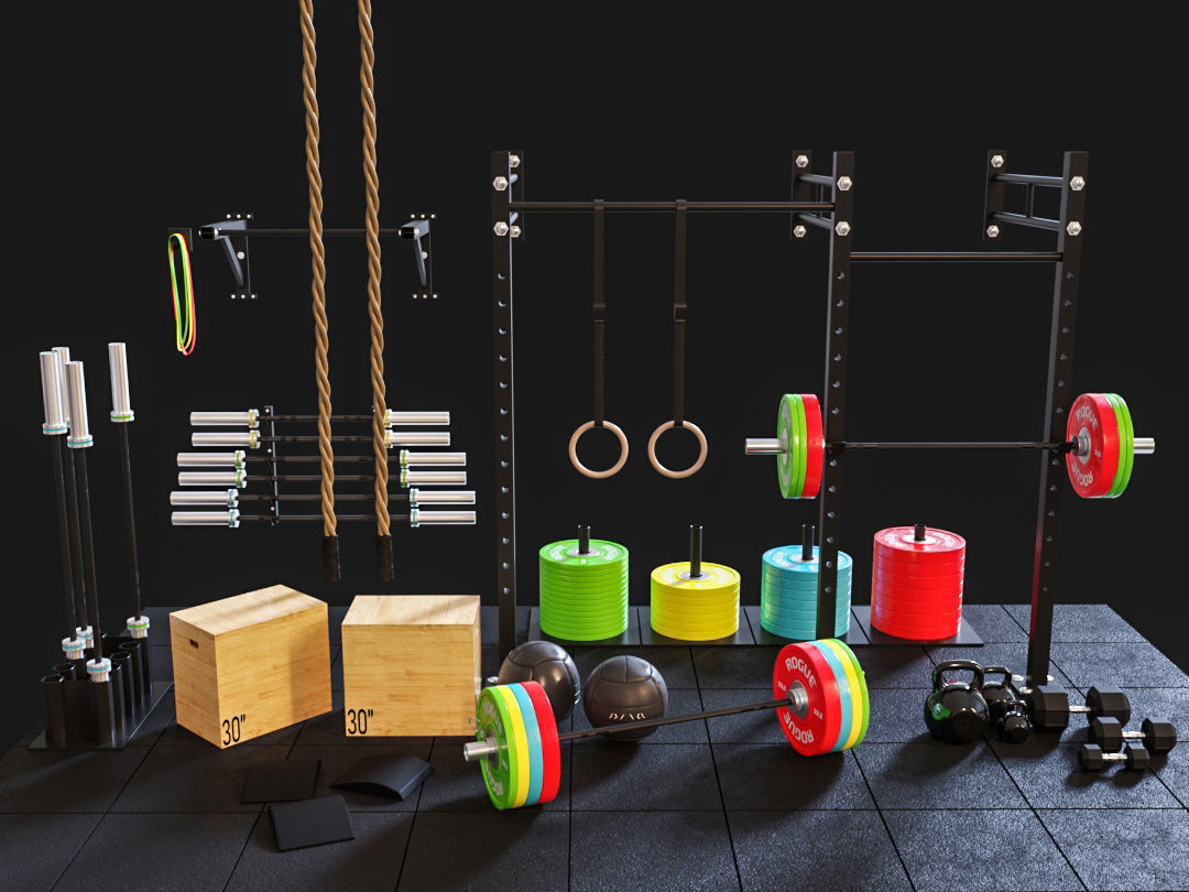 Crossfit Pack 3D model_10