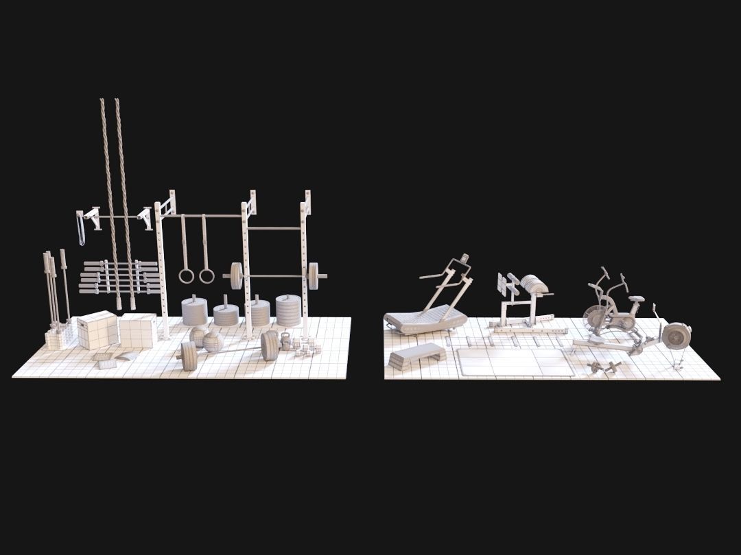 Crossfit Pack 3D model_1