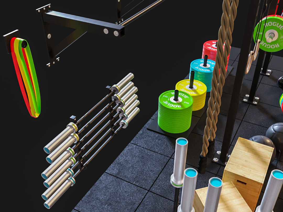 Crossfit Pack 3D model_12