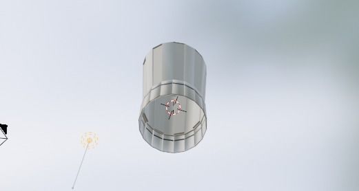 gorro chef sencillo  3D model_1