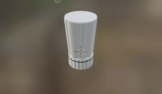 gorro chef sencillo  3D model_0