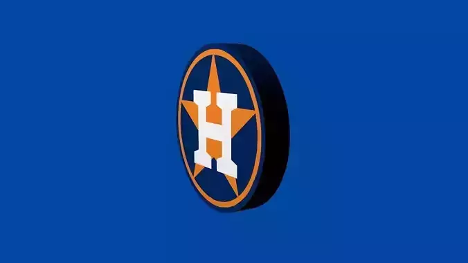 Houston Astros Team Logo 3D model