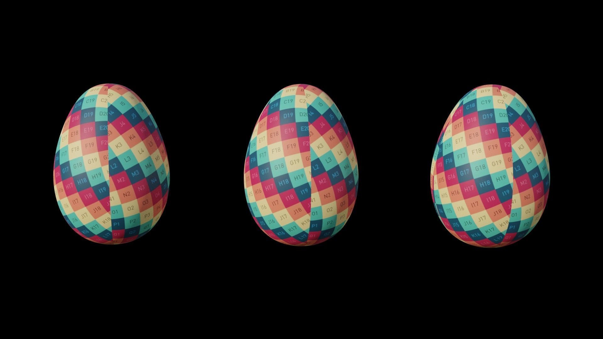 Easter Egg Free 3D model_6