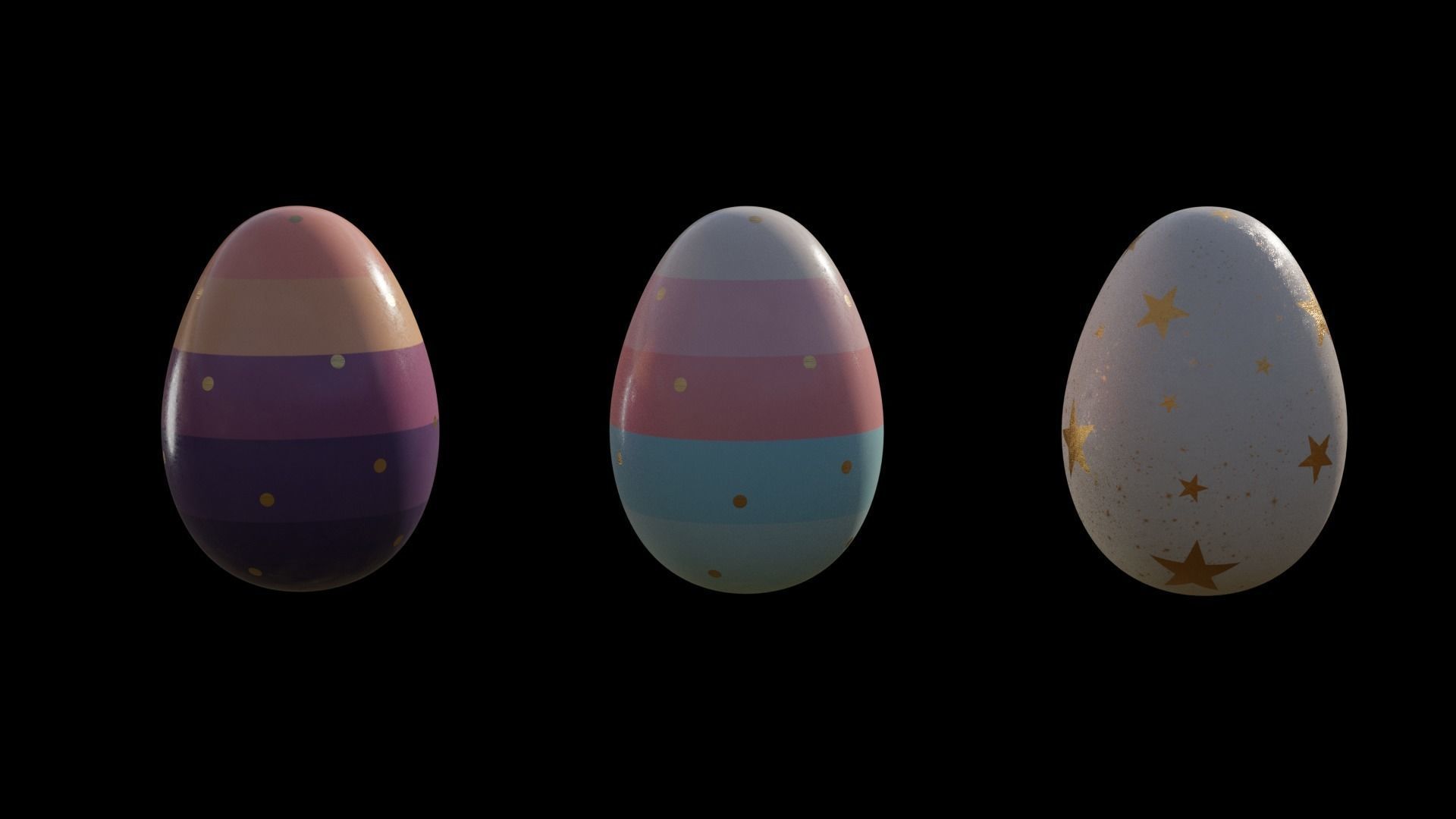 Easter Egg Free 3D model_1
