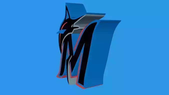 Miami Marlins Team Logo