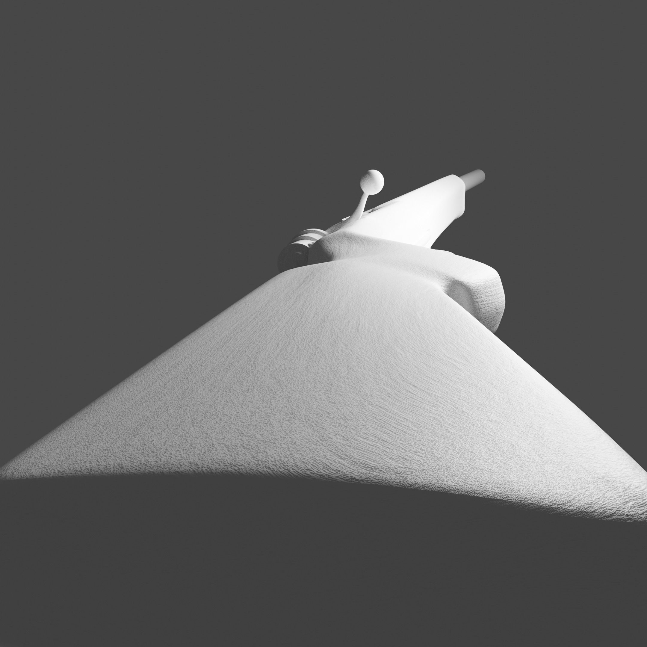 FPS Hunting Rifle 3D model_20