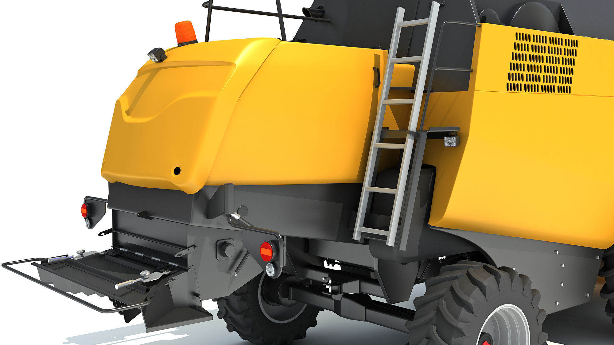 Combine Harvester 3D model_15