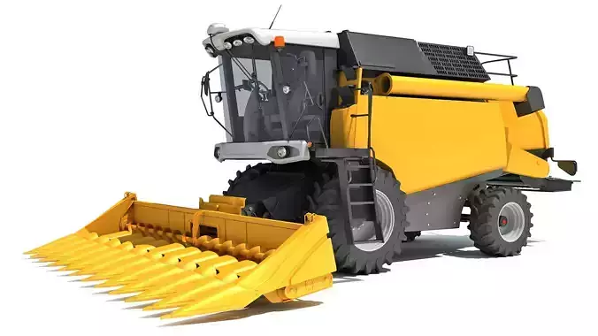 Farm Combine 3D model