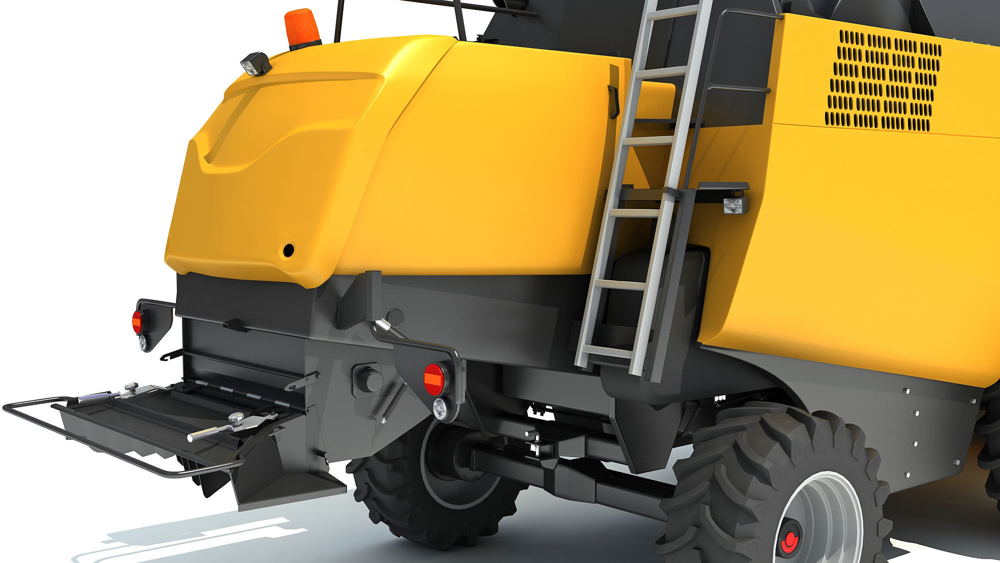 Combine Harvester 3D model_14
